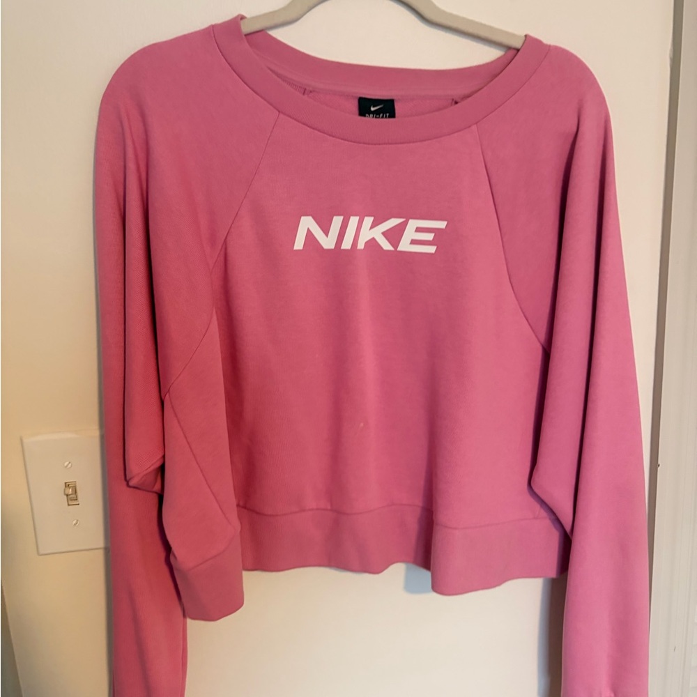 Nike Women's Rose Pink Crewneck Sweatshirt